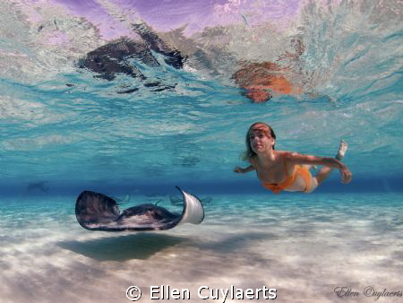The girl in the picture is my firstborn and she saw the l... by Ellen Cuylaerts 