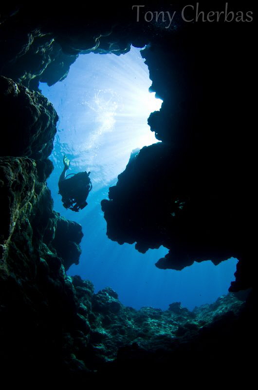 Anae Cave: Guam by Tony Cherbas 
