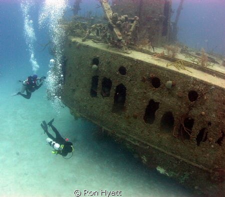 Buddies enjoying the Prince Albert by Ron Hyatt 