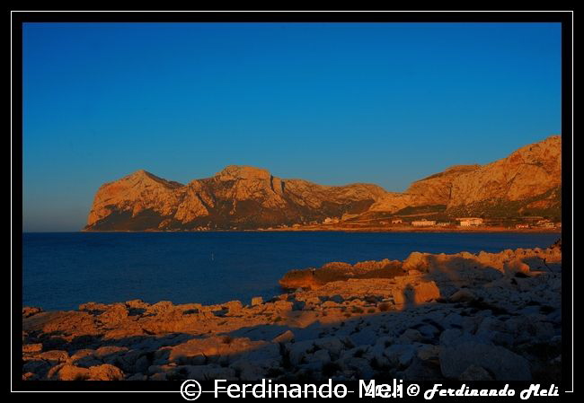 Mediterranean's Sunset by Ferdinando Meli 
