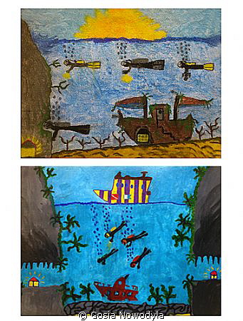 My sons have just startet their scuba diving adventure.  ... by Gosia Nowodyla 