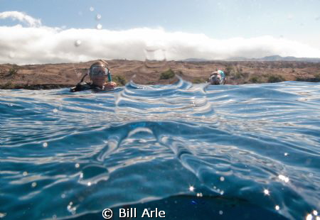 Waiting for everyone to get off the boat at the start of ... by Bill Arle 
