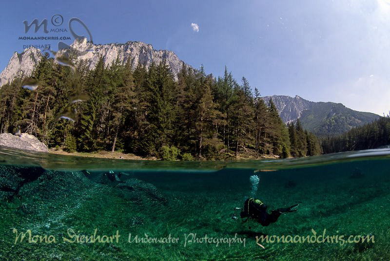 surrounded by mountains by Mona Dienhart 