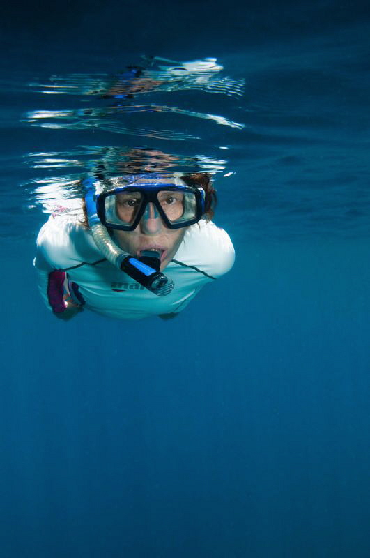Snorkelling at Bannerfish Reef, Dahab by Paul Colley 