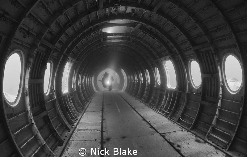 Inside the plane, Capernwray. by Nick Blake 