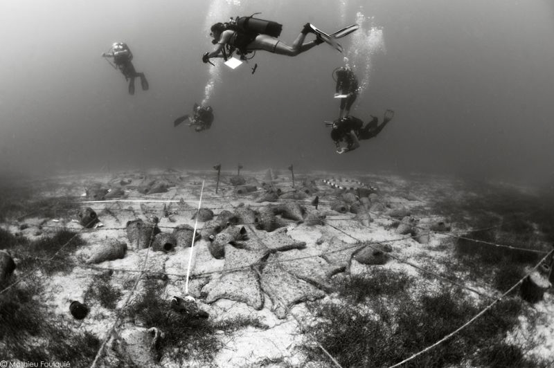 archeological studies by Mathieu Foulquié 