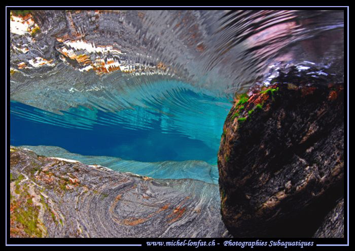 The magic moments of the Verzasca River.... :O)... by Michel Lonfat 