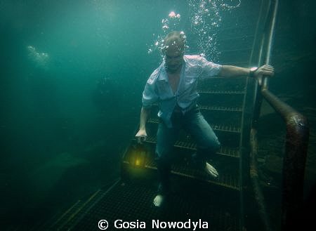 Whenever you go deep down, remember to take some light wi... by Gosia Nowodyla 