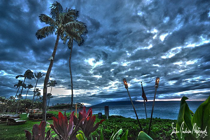 This is where the whales roam. This image was taken off t... by Steven Anderson 