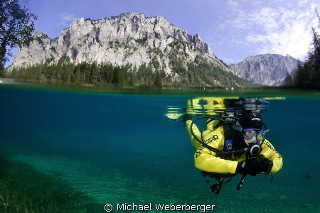 This picture was taken at Green Lake with my daughter, th... by Michael Weberberger 