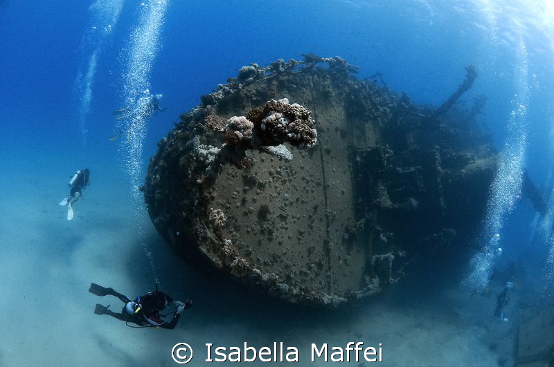 "ABU GUSUM WRECK" by Isabella Maffei 