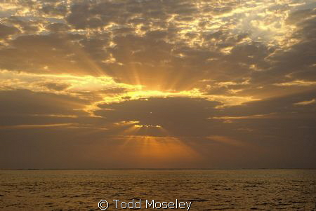 Sunrise, Sudan Red Sea by Todd Moseley 