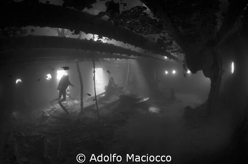 SS Thistlegorm
The captain's cabin
Nikon d7000 , tokina... by Adolfo Maciocco 