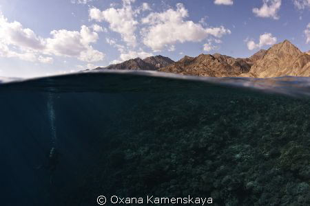 Desert & Sea by Oxana Kamenskaya 