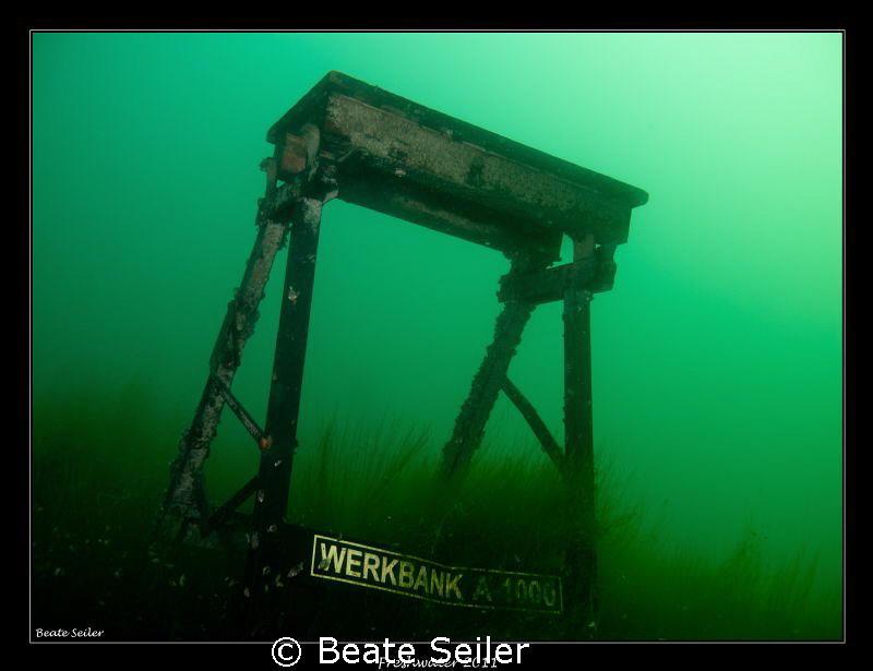 Old Workbench by Beate Seiler 