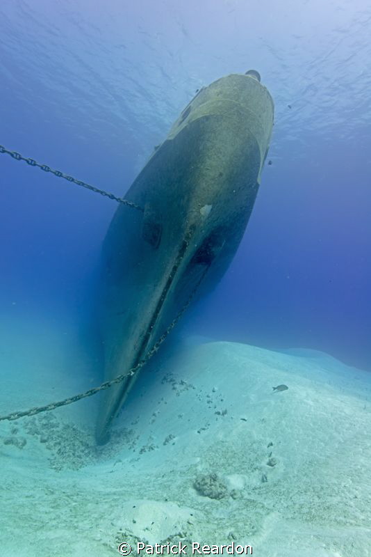 Bow shot of the Kittiwake. by Patrick Reardon 