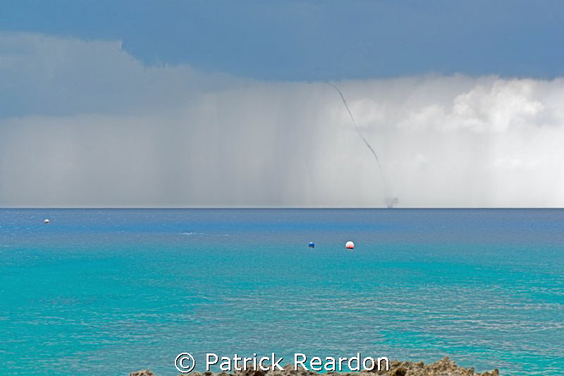 Waterspout!  Nothing like a little entertainment before a... by Patrick Reardon 