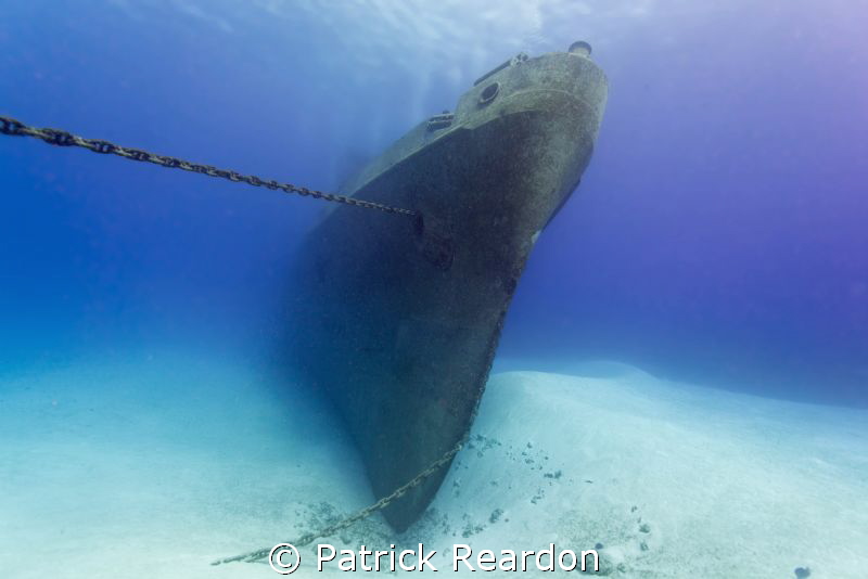 Bow shot on the Kittiwake. by Patrick Reardon 