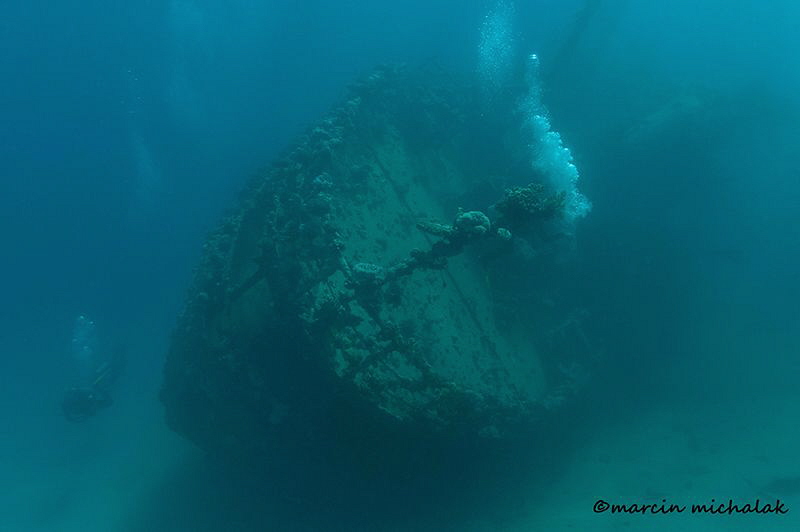 Hamada wreck by Marcin Michalak 
