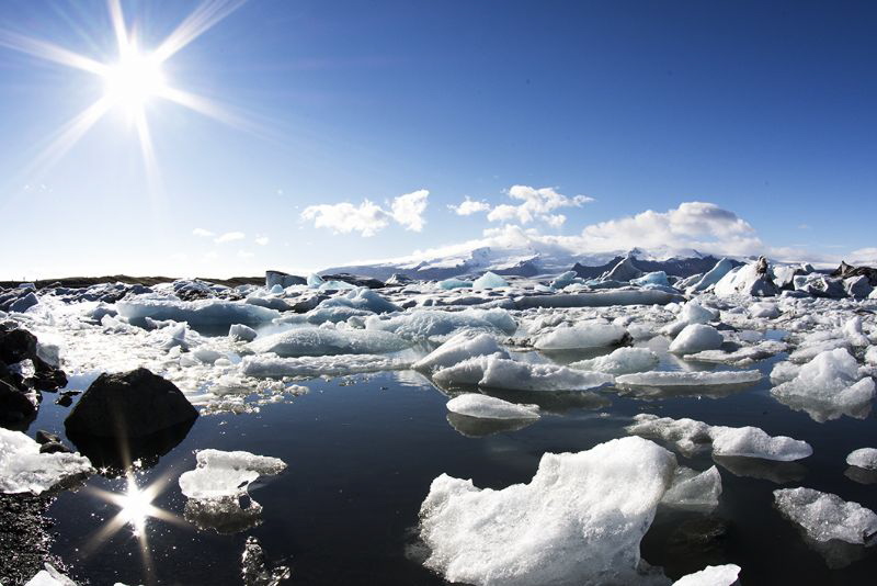 Jökulsárlón Glacier Lagoon by Mathieu Foulquié 