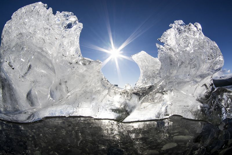 Jökulsárlón by Mathieu Foulquié 
