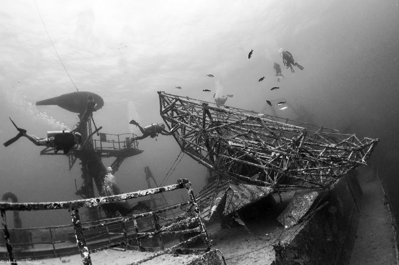 USS Vanderberg (Key West, Fl.) by Mathieu Foulquié 
