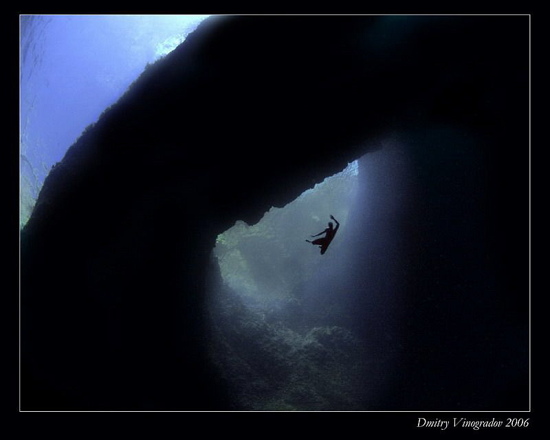 Magic Flight 
Malta. Blue Hole. by Dmitry Vinogradov 