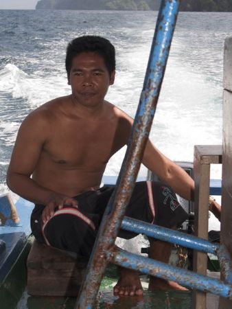 'The Captain' from Lembeh. Taken with Olympus E-20. by Istvan Juhasz 
