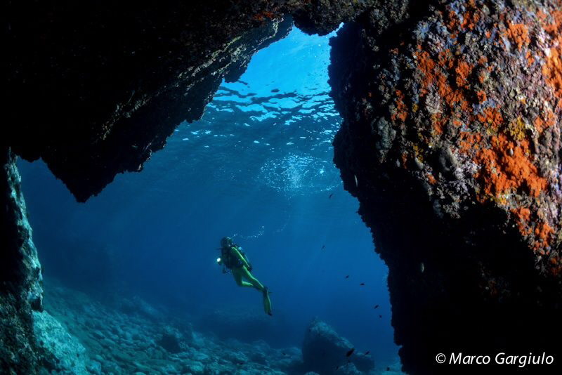 Lilia in the cave by Marco Gargiulo 