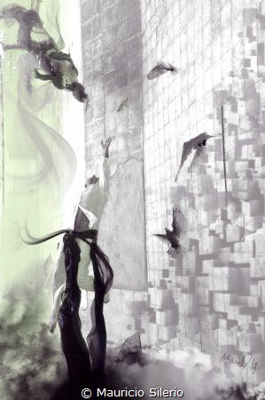 touching the sky by Mauricio Silerio 