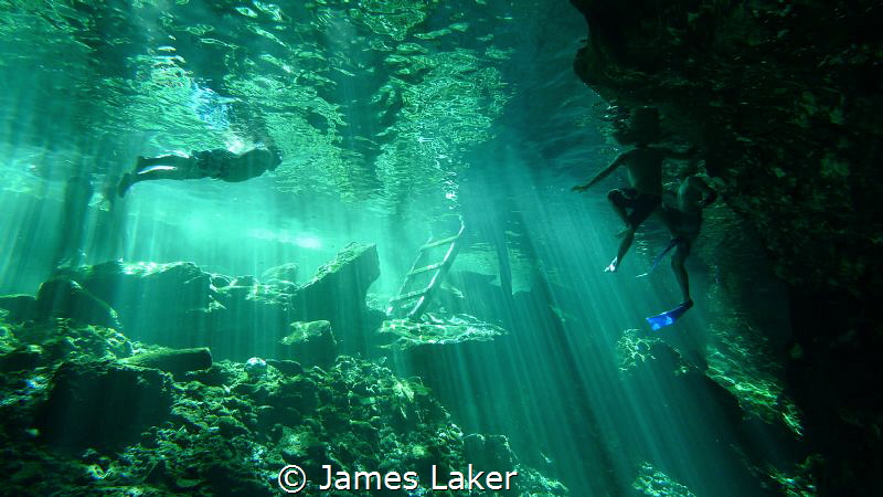 Grand Cenote by James Laker 