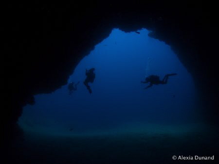 The cathedral. Cavern on Lanzarote by Alexia Dunand 