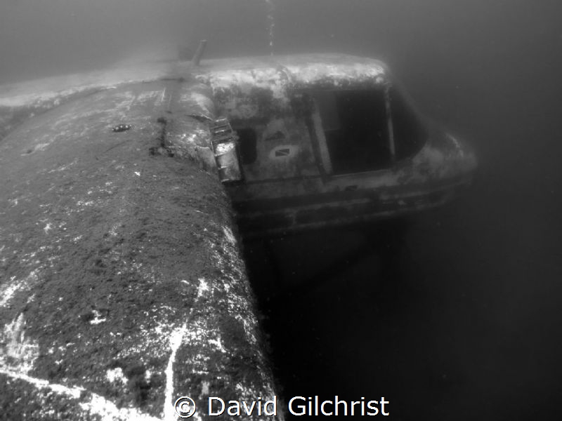 The 'Miss Laurie' airplane, Lake Rawlings ,VA by David Gilchrist 