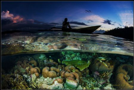 sunset in Raja Ampad by Bülent Kılınc 