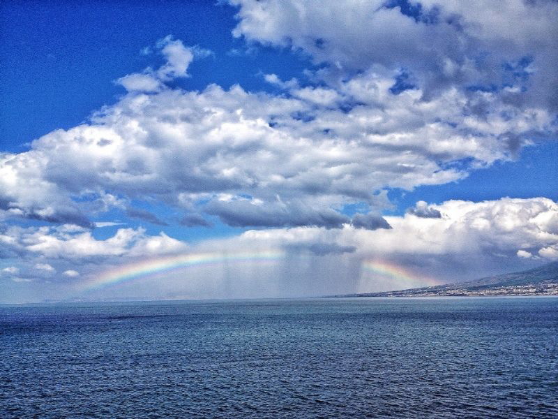Rainbow & Vesuvio by Marco Gargiulo 