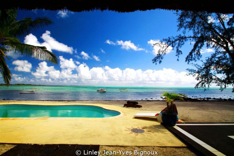 Roches Noires Mauritius after the dive East coast Mauriti... by Linley Jean-Yves Bignoux 