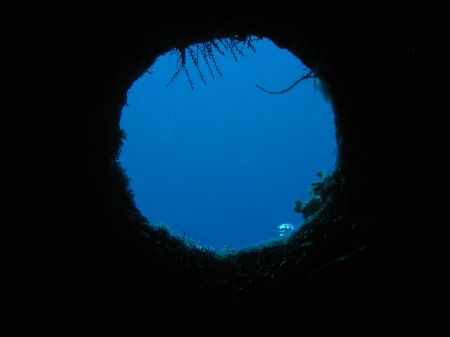 Dunraven wreck Red Sea 
Canon Digital Ixus 400 by Matteo Visconti 