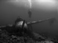 Jake's Seaplane Wreck in Palau with my lovely wifey floating about above it... 

Canon IXUS750, Epoque W/A No flash 