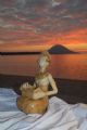 Sunset in Manado with surprise. Nikon D200, 24.85 zoom, ttl strobo 