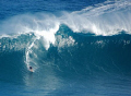 Surfing "Jaws" 
