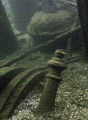 "Forgotten"    A crumbling wreck slowly dissapears... 