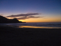 Sunset image taken on the beach near Pacifica, California. 