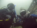 This is not a prize shot to anyone but me for this is my grandsons 1st dive after his certifcation. 