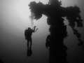 Mast Ascent on the Seiko Maru, Truk Lagoon 