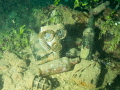Gas mask and sake bottle, Kiyosumu Maru 