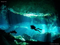 Cenote lighting 