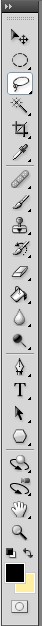 Photoshop CS4 toolbar