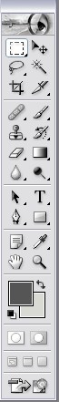 Photoshop 7 toolbar
