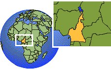 Cameroon map