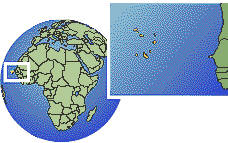 Cape Verde map